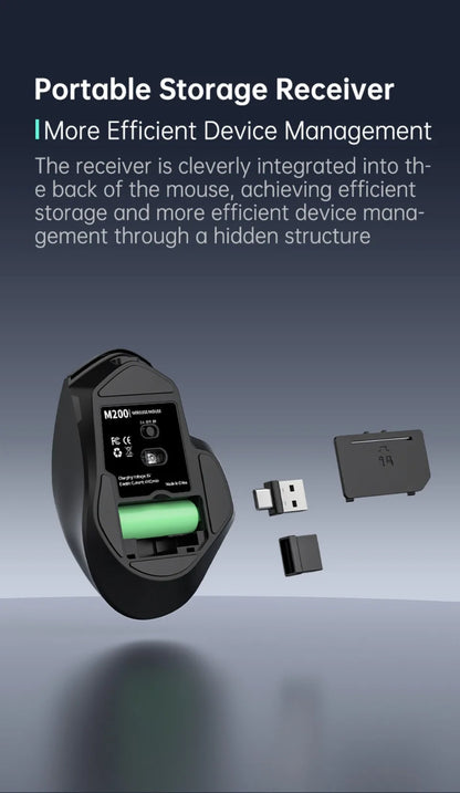 USB Wired Mouse RGB Backlight Silent Ergonomic Adjustable DPI for Desktop Laptop PC Office Gaming Home Daily Working Use