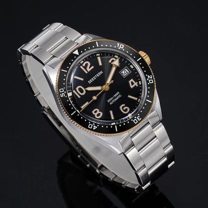 Sugess Diveing Watch of Men Automatic Mechanical Wristwatches 20ATM Waterproof Sapphire NH35A Movement BGW9 Luminous New S434-2