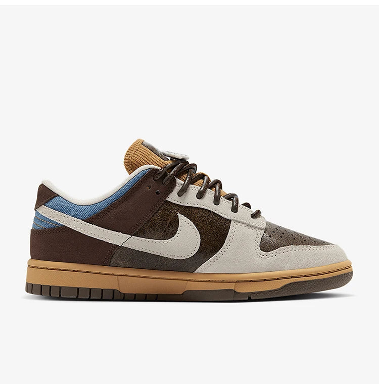 Nike Dunk Low da donna originali, leggere, rétro, casual, resistenti all’usura, scarpe da skate HQ3459-212