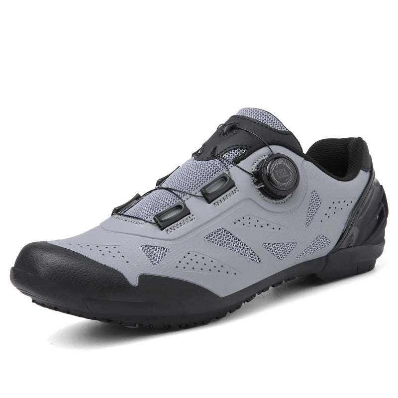 2026 New Men's Non - Slip Breathable Lock - Type Mountain Bike Cycling Shoes Durable Adjustable Outdoor Sports Footwear