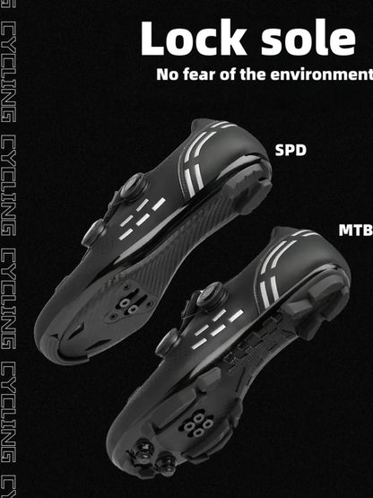 Sapatos de Ciclismo de Alta Qualidade para Homem SPD Autoencaixe Estrada Bicicleta Desporto Sapatos de Ciclismo MTB de Montanha Antiderrapantes para Mulher 36-47