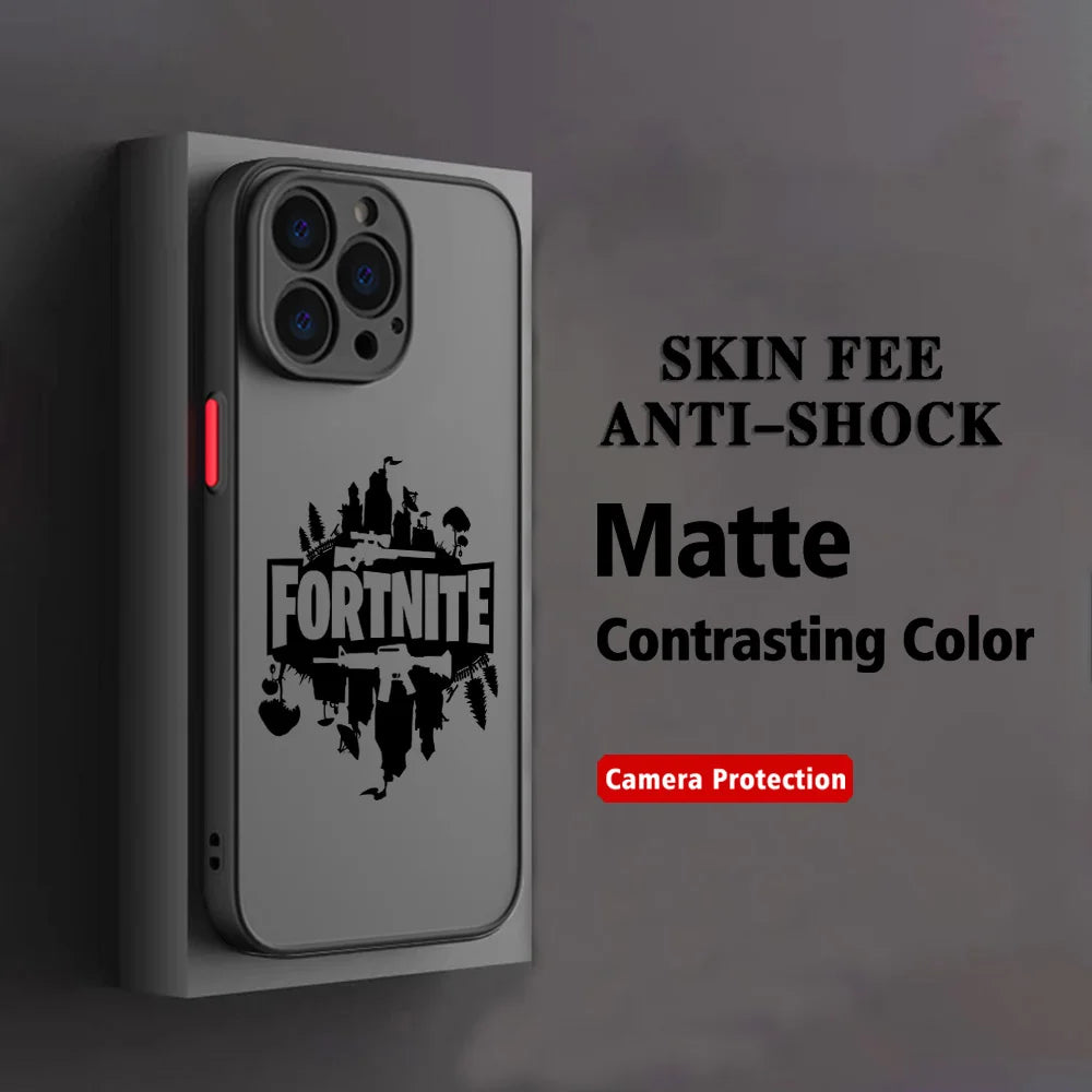Hot Game F-Fortnite Phone Case For Samsung Galaxy A17 A07 A06 A56 A36 A26 A55 A14 A05 A15 A24 A25 A73 A04 A40E A25 A24 4G 5G