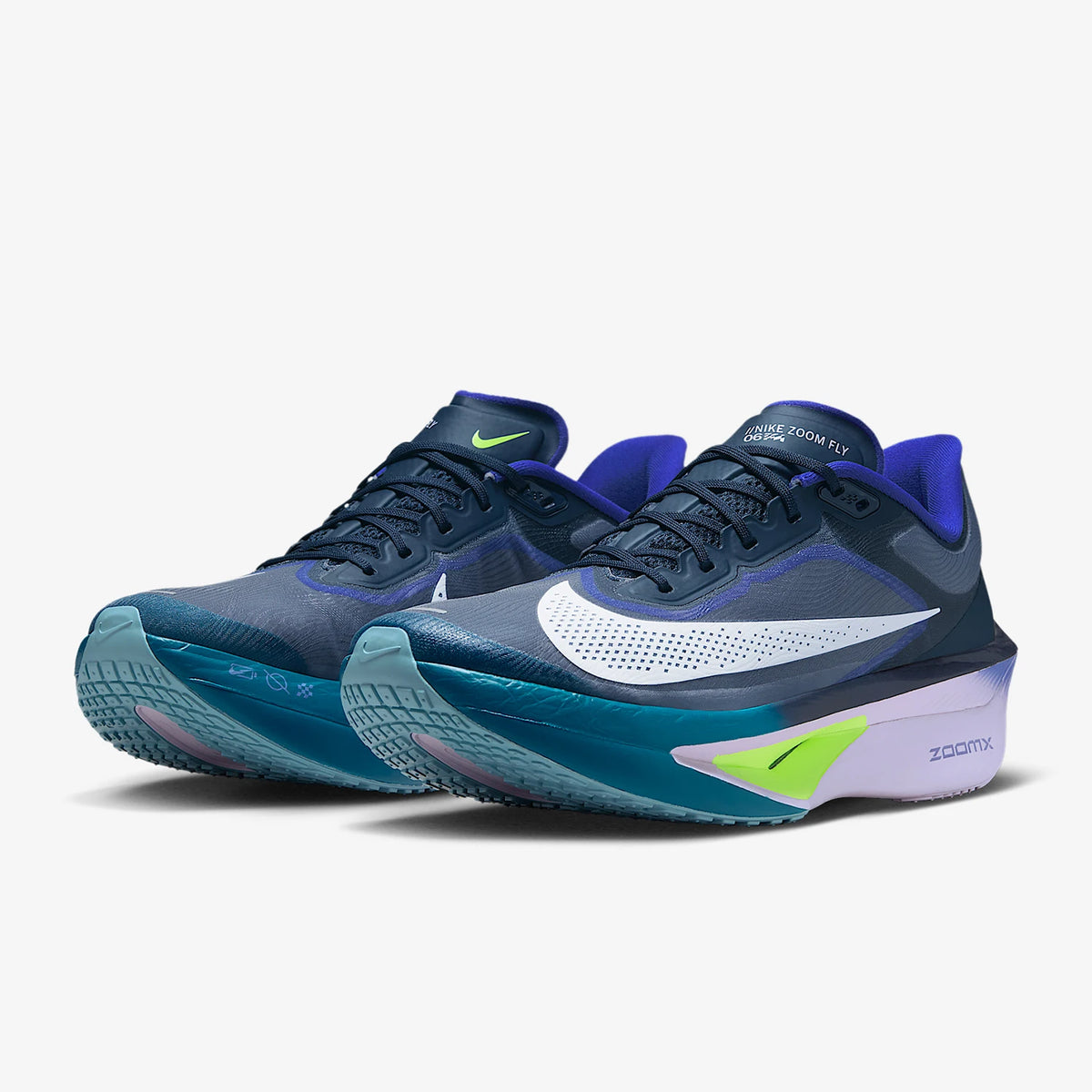 Nike Authentic Zoom Fly 6 Men's Sports Shock Absorption Wear-Resistant Running Shoes FN8454-403