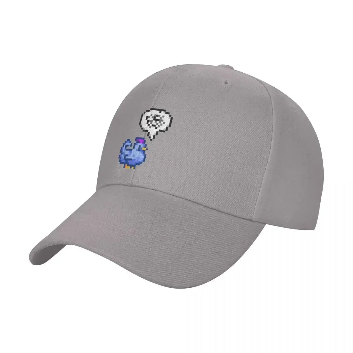 2026 Grumpy Blue Chicken Stardew Valley Baseball Cap Funny hats fishing caps man Luxury man cap Hats For Women Men's