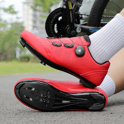 Men's Mountain Bike Shoes MTB, Breathable, Non-Slip, High Hardness, Suitable For Outdoor Road Racing, Mountain Off-Road Riding 37-46