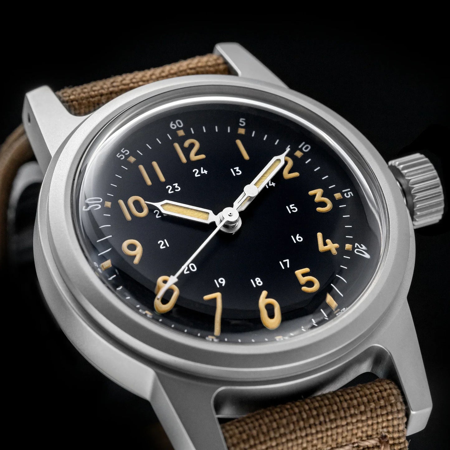 THORN Retro Military Watch 36mm Watch Made of NH35A Movement SHY-043 Sport Watch Unisex Men's and Women's Luxury
