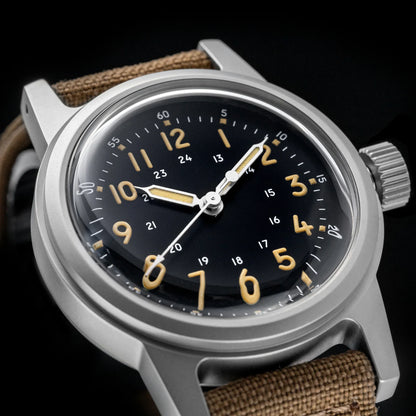 THORN Retro Military Watch 36mm Watch Made of NH35A Movement SHY-043 Sport Watch Unisex Men's and Women's Luxury