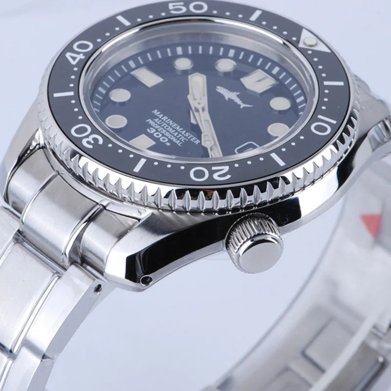 Heimdallr Diver Watch For Men MM300 Sumo SBDX 300M Waterproof Sapphire Crystal C3 Luminous NH35 Automatic Movement Wristwatch