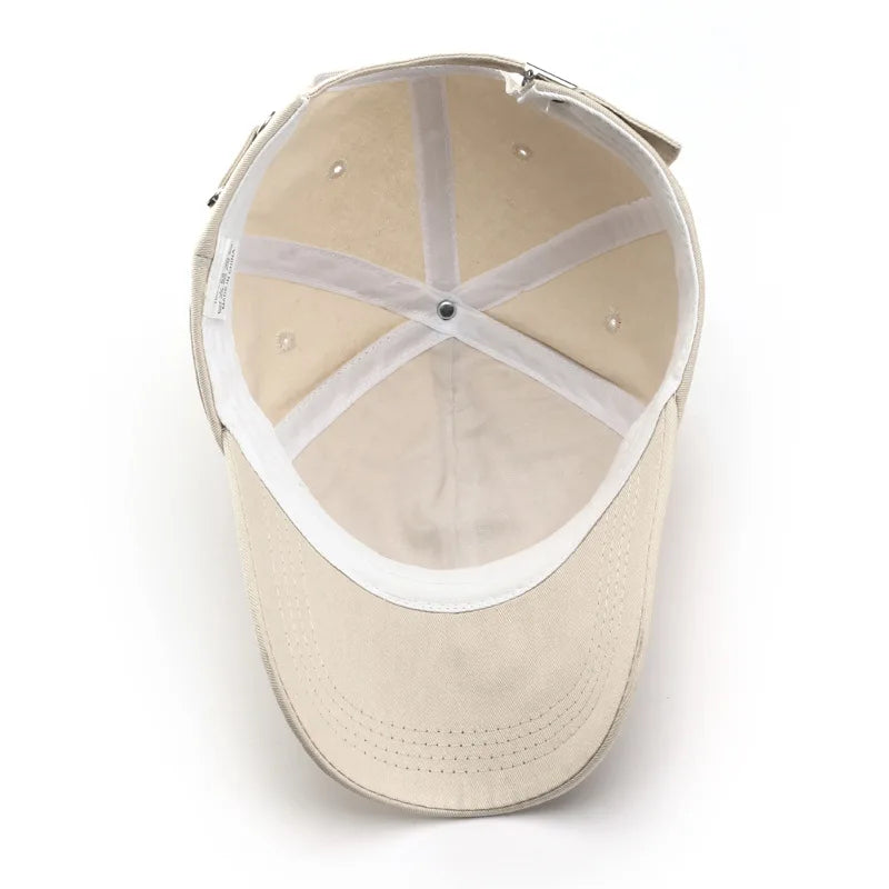 Modische Baseballkappen für Damen und Herren – einfarbige Snapback-Kappen – Baseballkappen für Schüler und Studenten