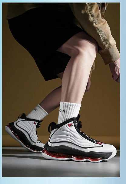 Men's Basketball Shoes Breathable Cushioning Non-Slip Running Gym Training Athletic Sneakers for Women