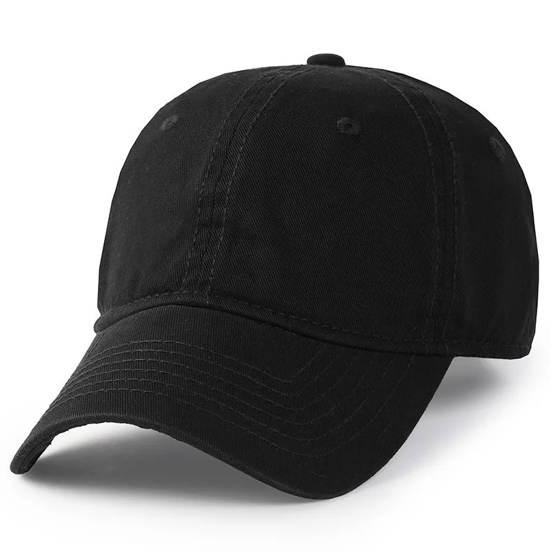 Baseball Caps for Big Head Men Women XXL Oversize High Crown Adjustable Plain Solid Snapback Hats 56-60cm 60-65cm