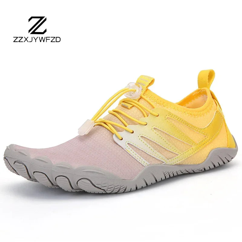 Zapatos acuáticos unisex de secado rápido con drenaje para vadeo, playa, deportes acuáticos, natación, yoga, buceo, surf y uso barefoot