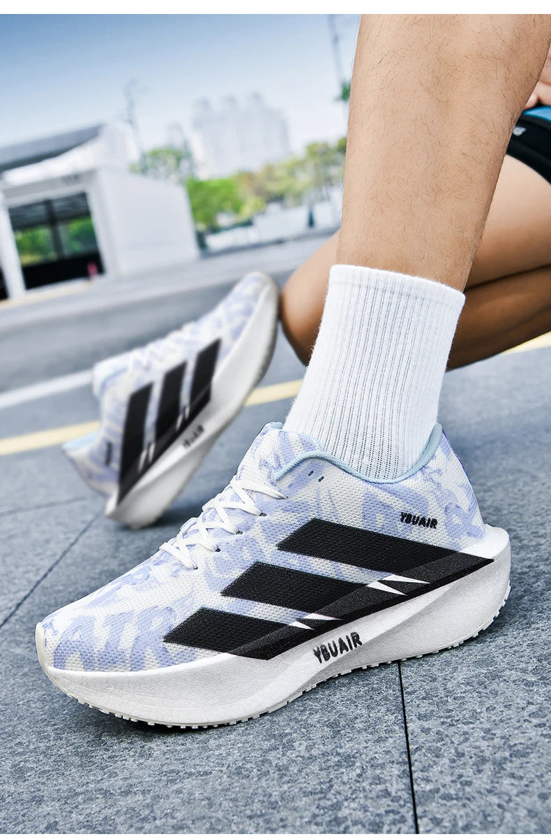 Men's Cushioning Running Shoes Lightweight Athletic Casual Sneakers Male Non-Slip Sports Shoes Outdoor Travel Walking Shoes 2026