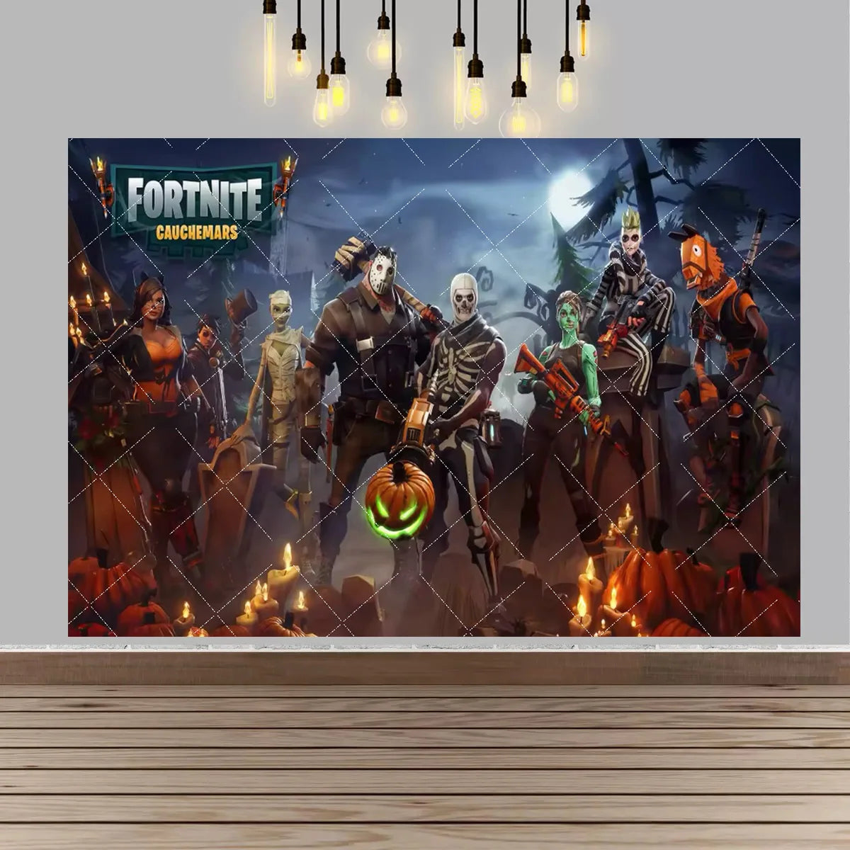 Backdrop F-fortniteds para Festa de Aniversário de Rapaz, Faixa Decorativa Infantil, Decoração de Mesa de Bolo de Aniversário, Acessórios para Festa, Adereços Fotográficos e Presente