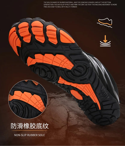 Men's Cross-Trainer | Barefoot & Minimalist Shoe | Zero Drop Sole | Wide Toe Box Aqua Shoes Five-Finger Swimming Shoes