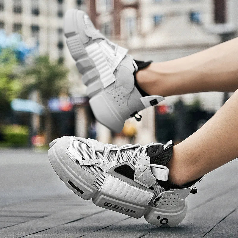 Designer Men Running Shoes Outdoor Sneakers Unisex Platform Casual Shoes Soft Couple Shoe Breathable Luxury Shoes Tenis Hombres