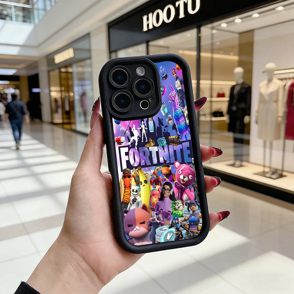 Game Fortnite Phone Case For Samsung Galaxy A17 A07 A06 A26 A16 A06 A35 A55 A25 A05s A15 A54 A34 A36 A24 4G 5G Soft Back Cover