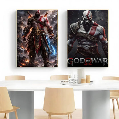 God Of War Poster Wall Art Print Decorative Mural Home Decor Gift Unframed