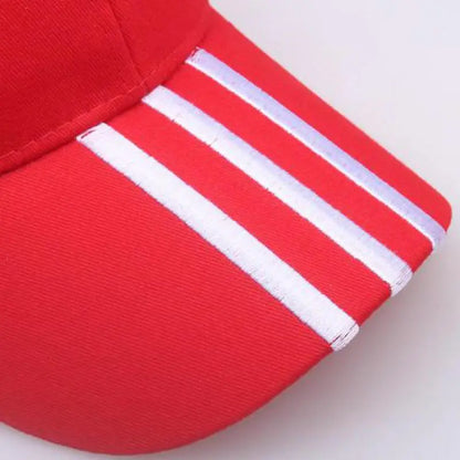 Baseballkasketter til mænd Casual bomuldsbroderede stribede snapback-hiphop-kasketter til kvinder Udendørs sportskasketter til mænd Gorras
