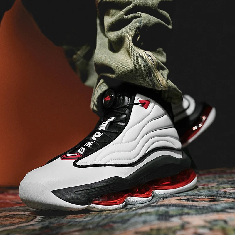 Men's Basketball Shoes Breathable Cushioning Non-Slip Running Gym Training Athletic Sneakers for Women