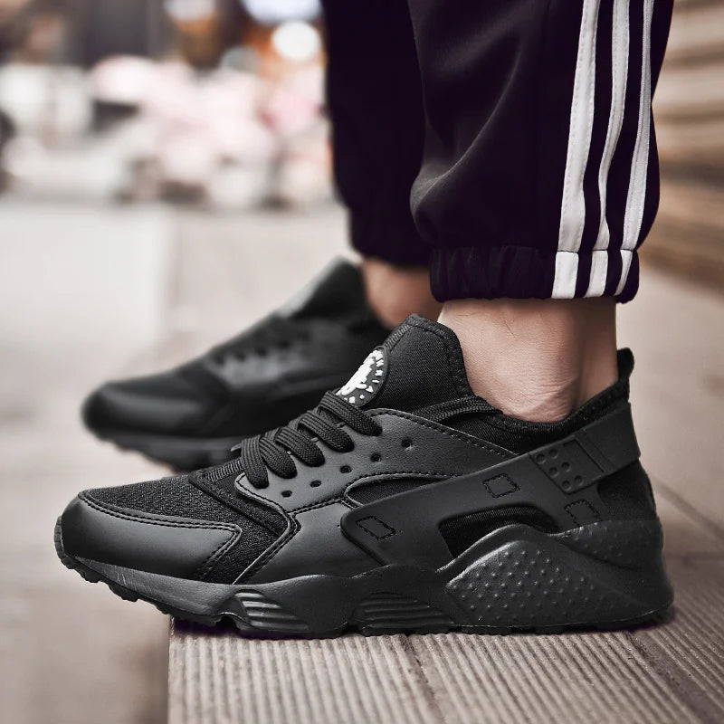 Men's Sneakers Fashion Lightweight Comfortable Breathable Sports Shoes for Walking Summer Mesh Flat Red Tennis Shoes