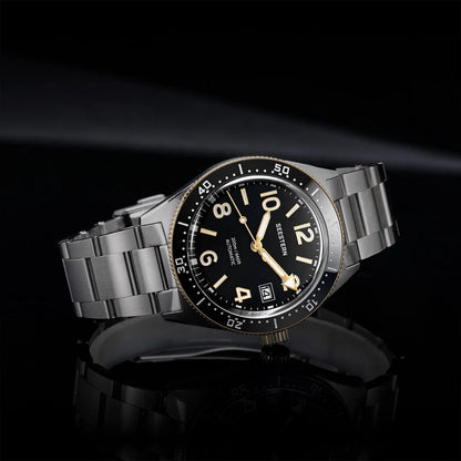 Sugess Diveing Watch of Men Automatic Mechanical Wristwatches 20ATM Waterproof Sapphire NH35A Movement BGW9 Luminous New S434-2