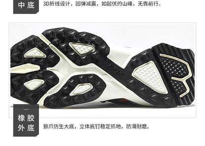 Rax Men's Waterproof Hiking Shoes Breathable Hiking Boots Outdoor Trekking Sports Sneakers Tactical Shoes
