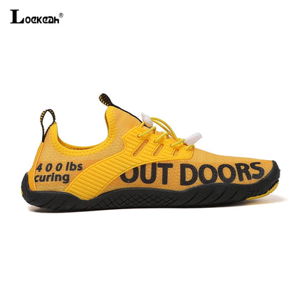 Men's Water Sports Shoes, Quick-Dry, Non-Slip Five-Finger Shoes, Outdoor Wading Swimming Barefoot Aqua Shoes, Lightweight Sneakers