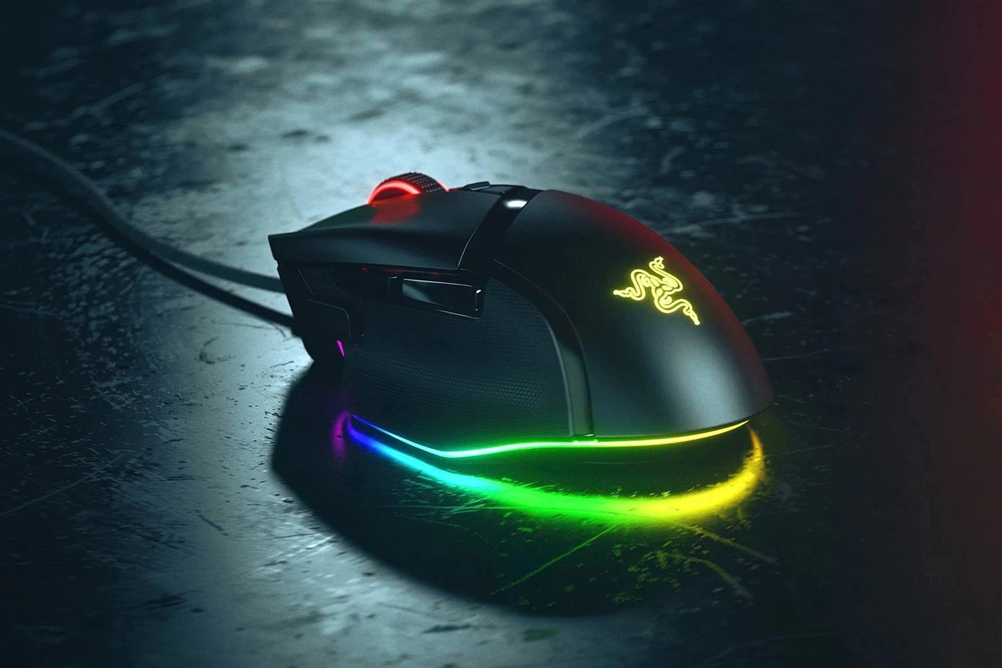 NUOVO mouse gaming cablato Razer Basilisk V3 100% originale, per gamer, sensore ottico 26000 DPI, e-sport con illuminazione RGB per PC e laptop