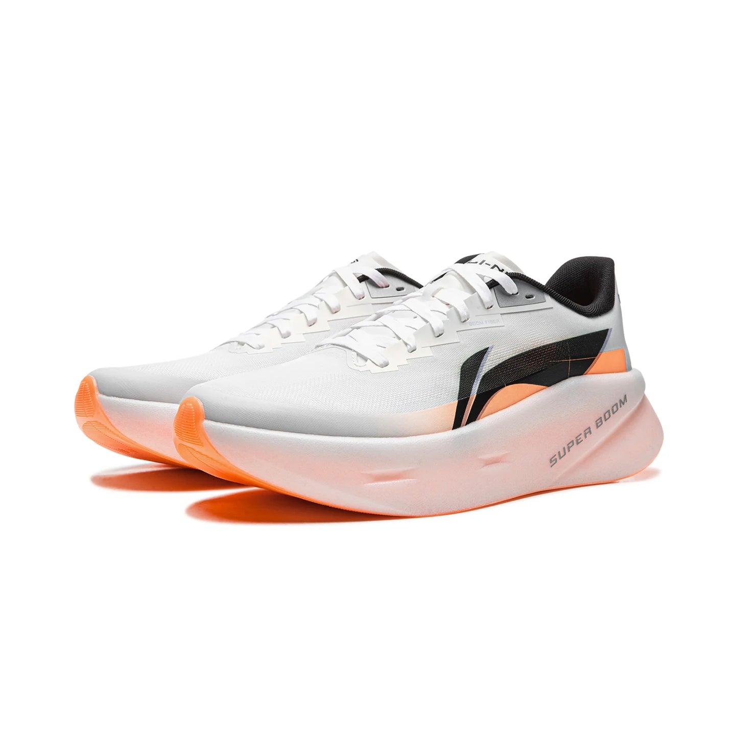 Li-Ning Men's CHAOYING PRO Cushion Running Shoes BOOM FIBER Breathable Lightweight Rebound Li-Ning Daily Sports Shoes ARBW003