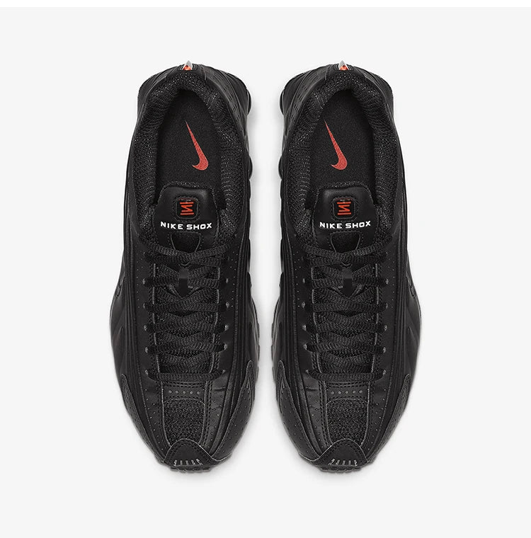 Nike Authentic Shox R4 Sapatilhas de corrida desportivas respiráveis e resistentes ao desgaste para homem e mulher AR3565-004