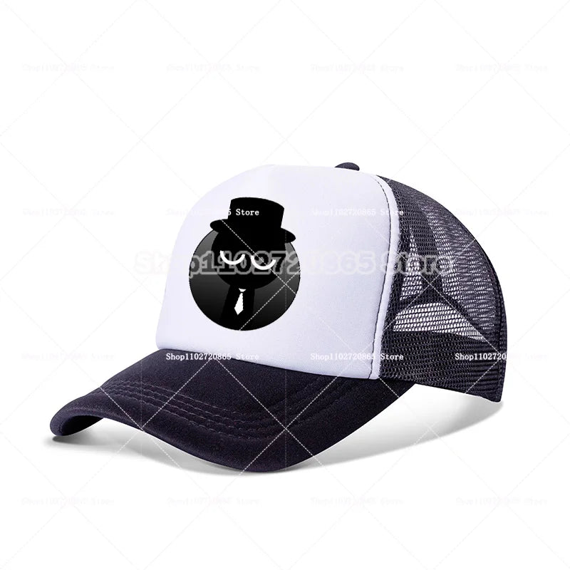 Cappellino da baseball Sprunkis: semplice, alla moda, sportivo, casual, copricapo popolare, cappellini con personaggi anime, cappellino estivo per proteggersi dal sole, regalo di compleanno