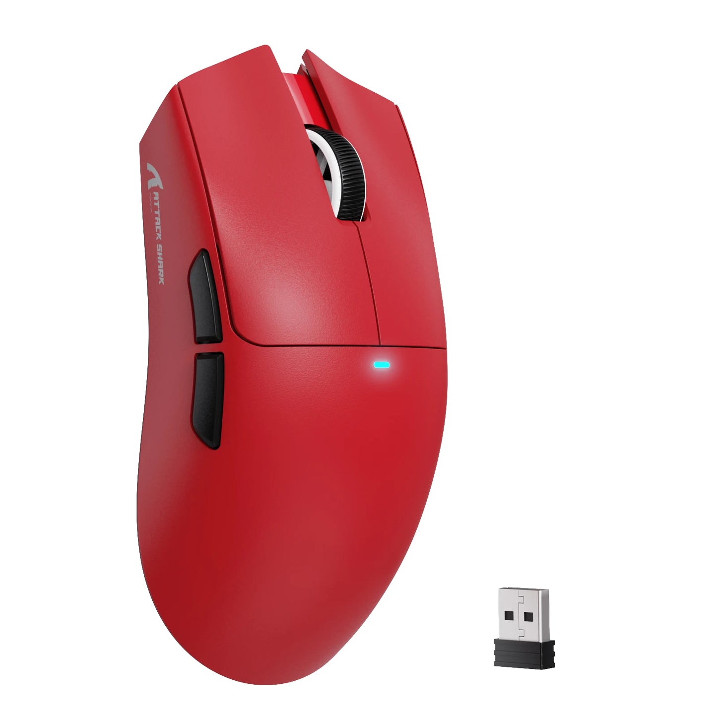 Mouse da gaming wireless ATTACK SHARK X11SE, tri-mode, ultraleggero 63g con sensore PAW3311, 22000 DPI, batteria 300mAh, doppio driver