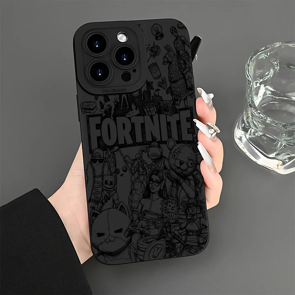 Game Fortnite Phone Case For Samsung Galaxy A37, A57, A25, A56, A16, A06, A35, A05s, A15, A34, A24, A05, A13, A73, A53, A23, A03, A13 4G 5G Cover