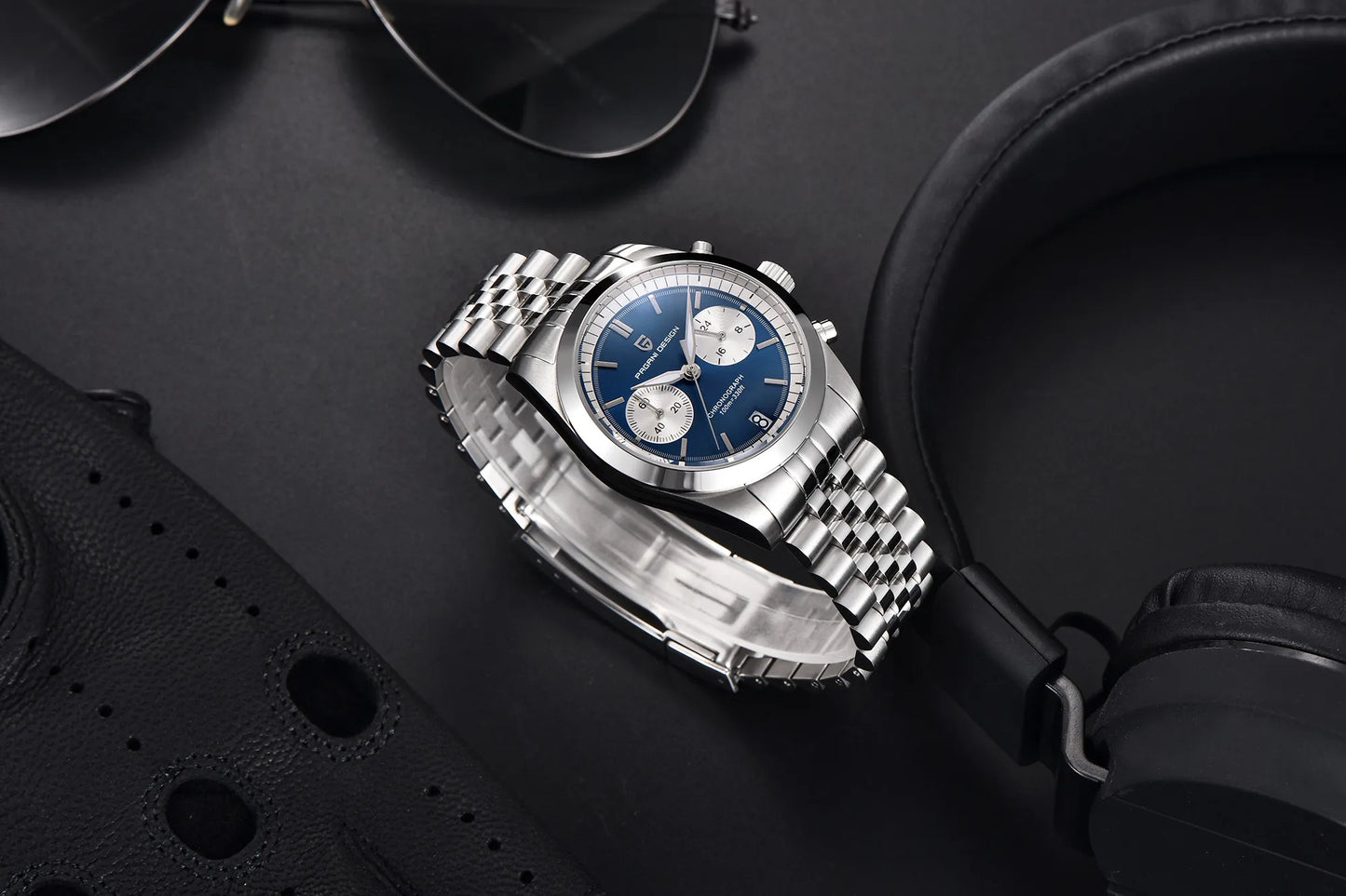 PAGANI DESIGN Pilot Men's Quartz Watches Sports Waterproof WristWatch Sapphire Automatic Watch Relogio Masculino PD1775