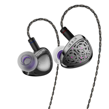 KBEAR Tourbillon-Pro TB-PRO Écouteurs intra-auriculaires 10 mm DD Haute Résolution Type-C HIFI Filaire avec Diaphragme Composite PU+PEEK+DLC