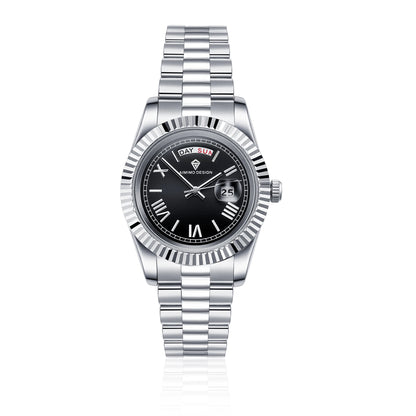 Sapphire Crystal Men's Watch Beat Quartz Movement Waterproof Swimming Vintage Luxury Business Sport 2025 Watch Relogio Masculino