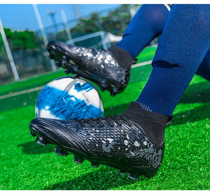 New Men's Professional Soccer Shoes Non-slip Football Boots Unisex Breathable Futsal Sports New Cleats Drop Shipping Ultralight