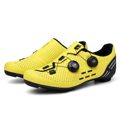 Sapatos de Ciclismo de Alta Qualidade para Homem SPD Autoencaixe Estrada Bicicleta Desporto Sapatos de Ciclismo MTB de Montanha Antiderrapantes para Mulher 36-47