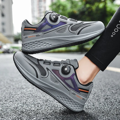MTB Cycling Shoes Men 2024 Flat Bottom Dirt Bike Race Mountain Footwear Bicycle Indoor Cleats Lock Cleat Trekking Cycling Sneakers
