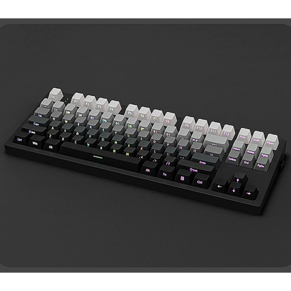 2025 Original Daylight Keycaps PBT Translucent, Side-engraved OEM 136 Keys, Customized To Fit 60/84/98/108 Mechanical Keyboards.