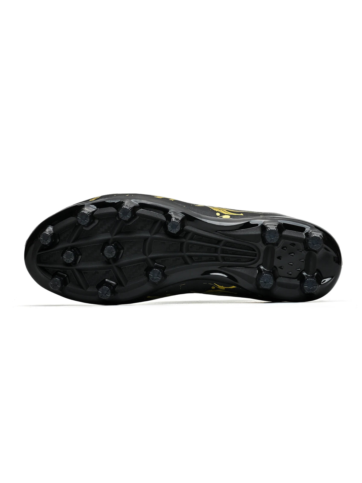 Chaussures de football professionnelles AG/FG pour hommes et femmes, antidérapantes, avec crampons longs, confortables, en PU, pour terrain gazonné, compétition et entraînement