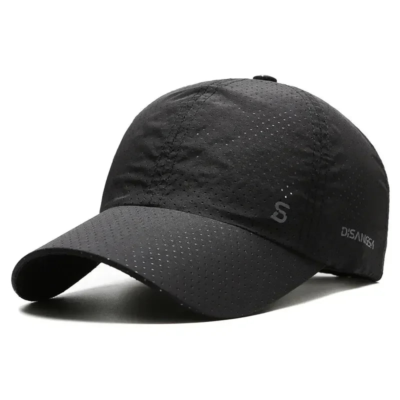 Fashion Design Running Cap Thin Quick Drying Breathable Duck Tongue Outdoor Men's Sun Summer Fishing Avisor Baseball Cap