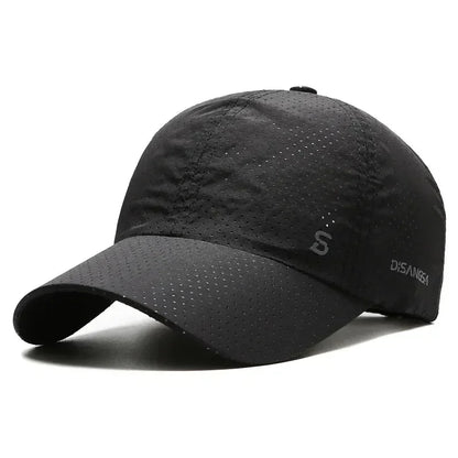 Fashion Design Running Cap Thin Quick Drying Breathable Duck Tongue Outdoor Men's Sun Summer Fishing Avisor Baseball Cap