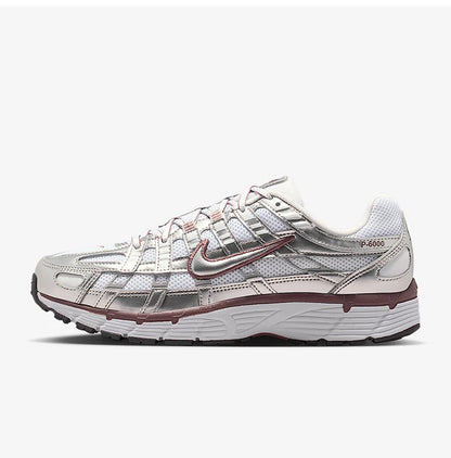 Nike Authentic P-6000 Zapatillas casuales bajas para mujer con cordones, resistentes al desgaste, para uso diario BV1021-110