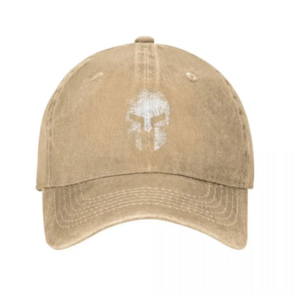 Spartan Sparta Warrior Baseball Cap Retro Distressed   for Men Women Running Golf Adjustable Fit Hats Cap