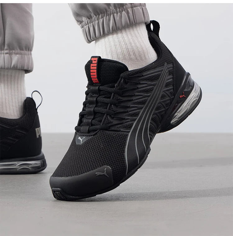 Chaussures de course Puma Authentic Voltaic unisexes, légères, à semelle à coussin d'air, basses, respirantes, 379601-01