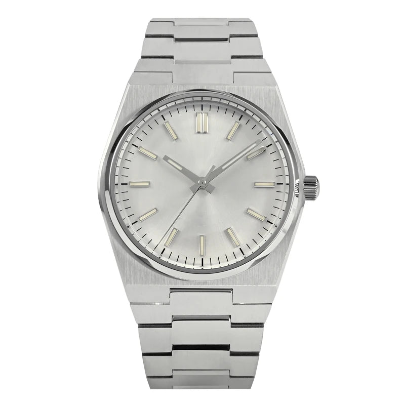 San Martin Classic Men Watch 40mm Miyota 9015 Luxury Dress Automatic Mechanical Wristwatch Quick Release Bracelet SN0023 Watch