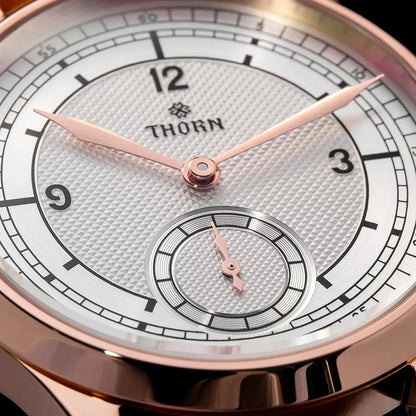 Thorn T001 Quartz Watch Fashion Sapphire Waterproof Grilled Men Watch VD78 Movement 316L Stainless Steel Business Luxury Watch
