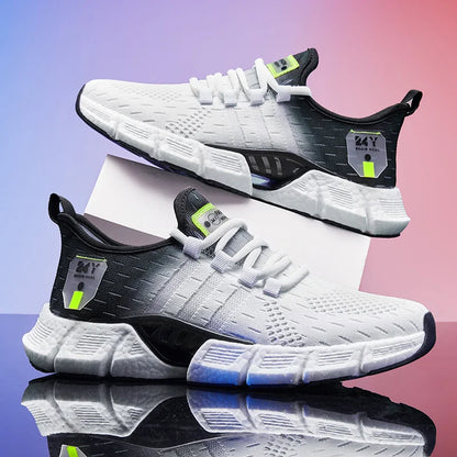 New Fashion Running Sport Shoes Men Sneakers Lightweight Breathable Mesh Comfortable Men's Casual Shoes Outdoor Jogging Zapatos